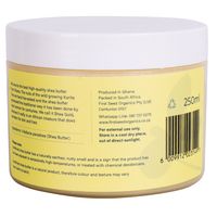 First Seed Organics Unrefined Shea Butter 250ml